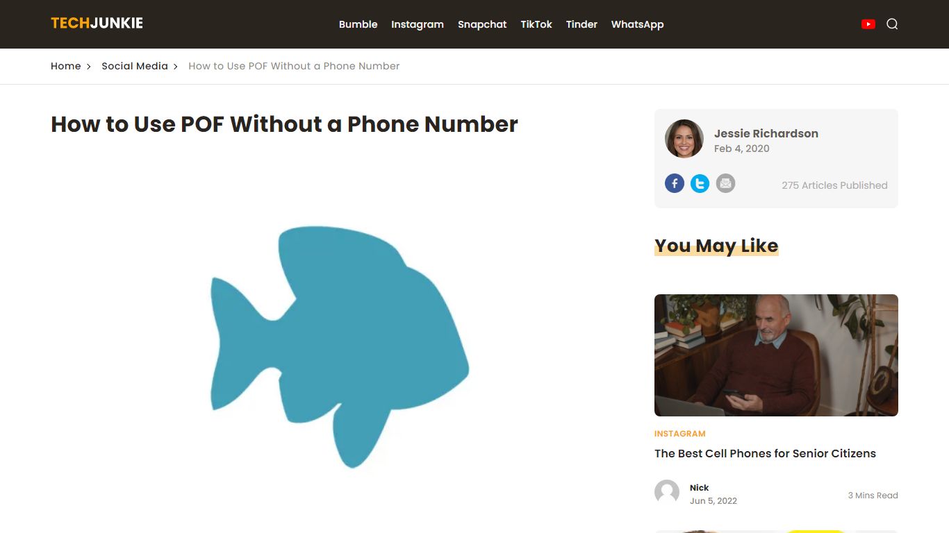 How to Use POF Without a Phone Number - Tech Junkie